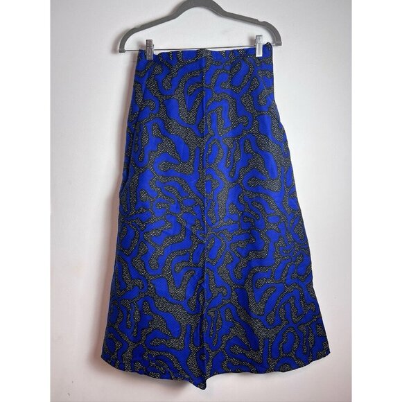 Nigerian Skirt African Maxi Skirt Blue - Picture 7 of 10